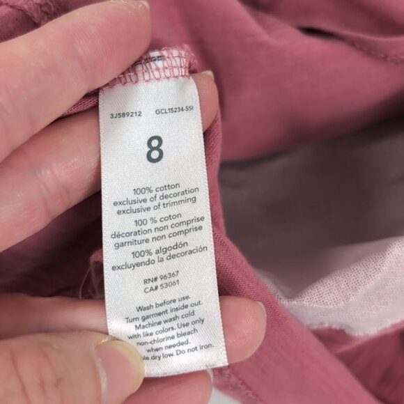 3/$20 Oshkosh Heart Long Sleeve Tshirt Gold Butterfly Sequin Girls Mauve Top - Picture 10 of 10